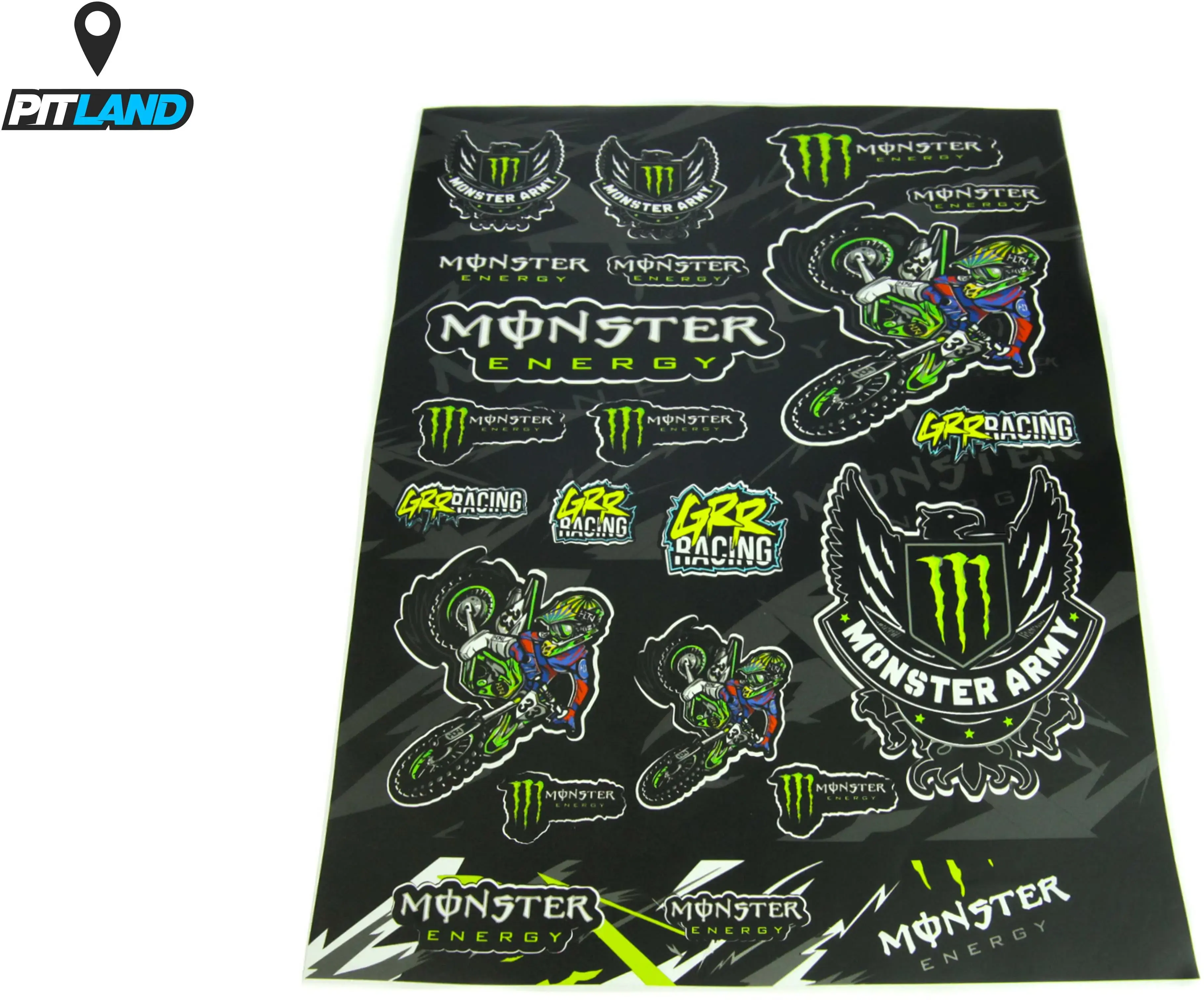 Наклейки Monster Army A3 винил #5